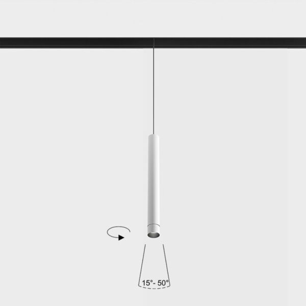 Магнітний трековий світильник LTX 06.0339.6.940.WH.DALI In_line Tub S P 300 Zoom