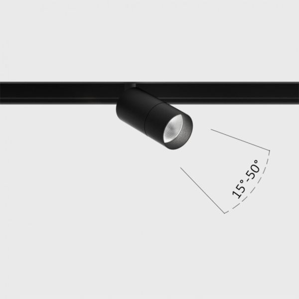 Магнітний трековий світильник LTX 06.0369.6.930.BK.DALI In_line Zoom S