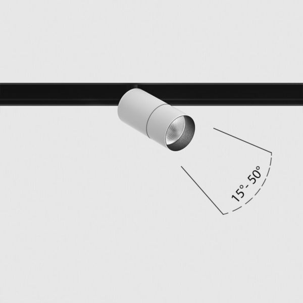 Lampa szynowa magnetyczna LTX 06.0369.6.940.WH.DALI.4x In_line Zoom S