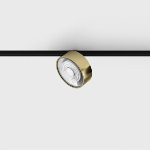 Lampa szynowa magnetyczna LTX 06.7526.7.930.BK.2G + SOL M RING BRASS In_Line Sol Mini