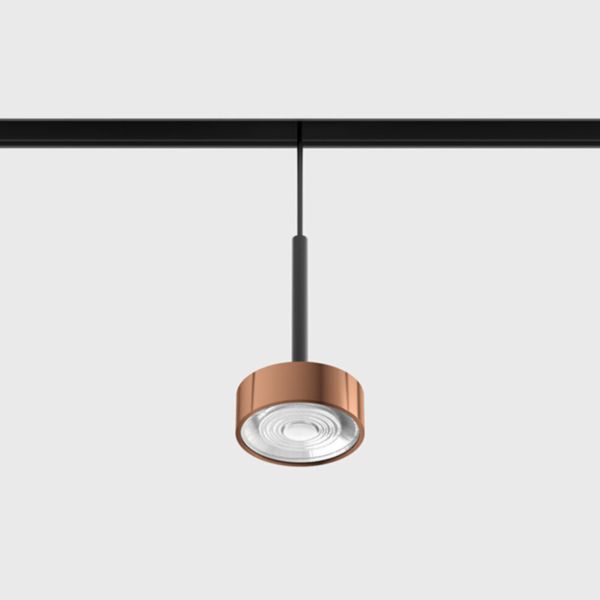 Lampa szynowa magnetyczna LTX 06.7530.7.930.BK.2G + SOL M RING COPPER In_Line Sol Mini P