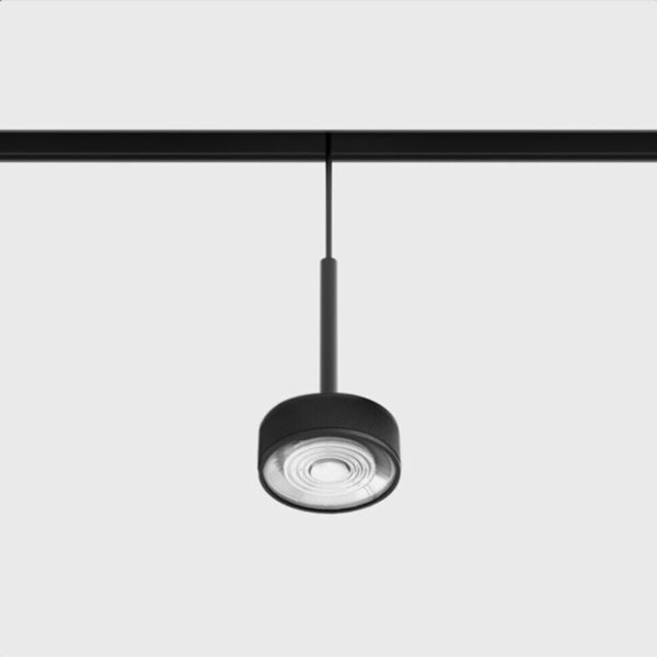 Lampa szynowa magnetyczna LTX 06.7530.7.930.BK.2G + SOL M RING GRAIN BLACK In_Line Sol Mini P