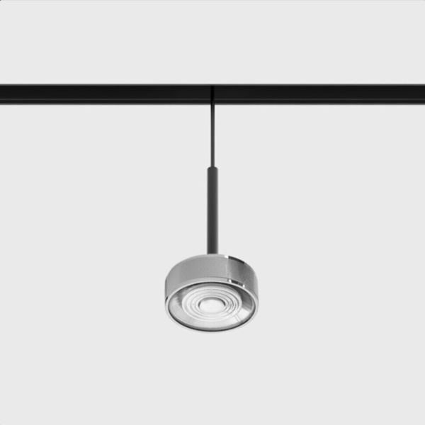 Lampa szynowa magnetyczna LTX 06.7530.7.930.BK.2G + SOL M RING GRAIN CHROME In_Line Sol Mini P