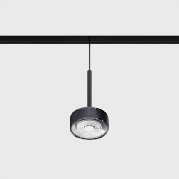 Lampa szynowa magnetyczna LTX 06.7530.7.930.BK.2G + SOL M RING GRAIN DIAMOND BLACK In_Line Sol Mini P