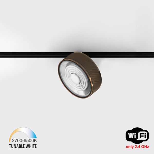 Lampa szynowa magnetyczna LTX 06.9533.13.TW.CPG/BK In_line Sol Tw