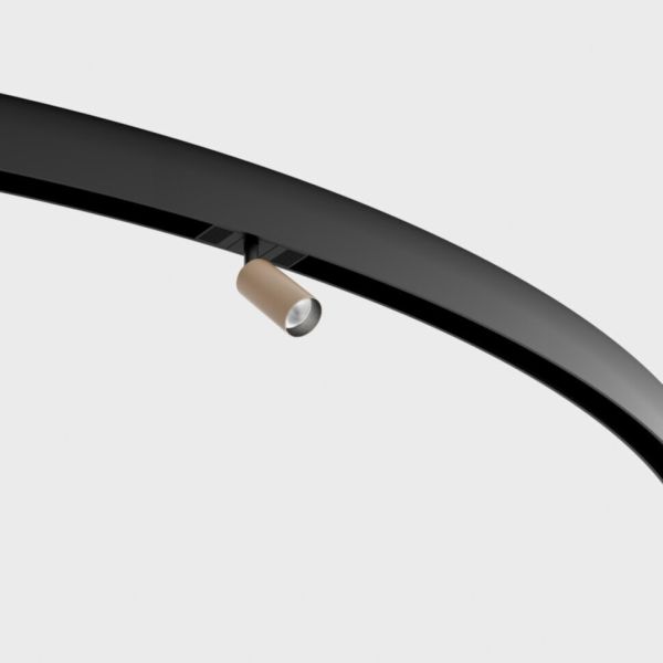 Lampa szynowa magnetyczna LTX 09.0361.7.927.SB/BK In_Ring Tub S A 60