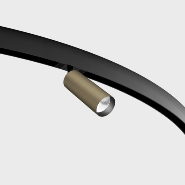 Lampa szynowa magnetyczna LTX 09.0514.19.930.BZ/BK In_Ring Tub M A 140