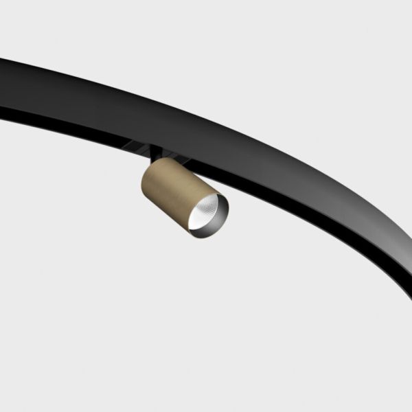 Lampa szynowa magnetyczna LTX 09.0591.13.940.BZ/BK In_Ring Tub M A 90