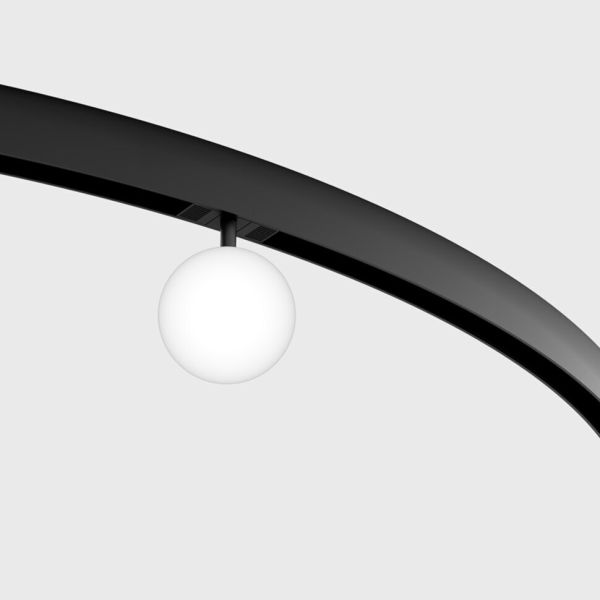 Lampa szynowa magnetyczna LTX 09.1001.5.930.BK In_Ring Sfera