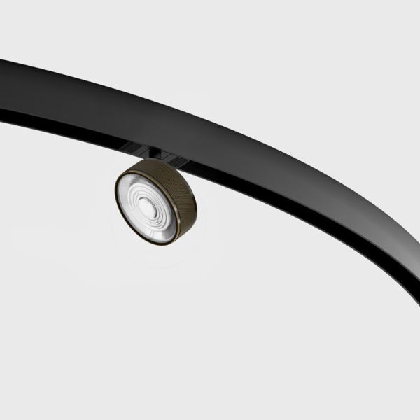 Lampa szynowa magnetyczna LTX 09.7526.7.930.BZG/BK In_Ring Sol Mini