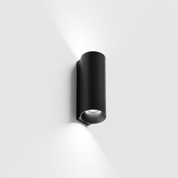 Lampa ścienna LTX 10.0513.9.930.BK Wall Tub M 140 Rib