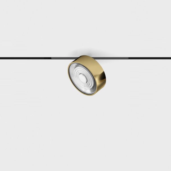 Lampa szynowa magnetyczna LTX 14.7526.7.940.BK + SOL M RING BRASS Micro_line Sol Mini