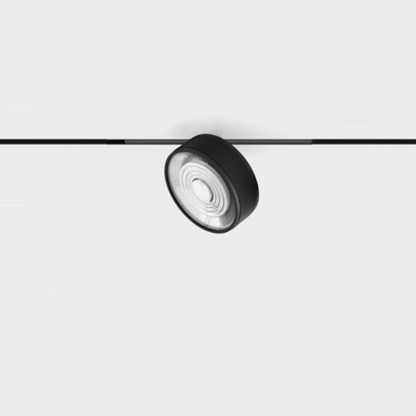 Lampa szynowa magnetyczna LTX 14.7526.7.940.DALI.BK + SOL M RING GRAIN BLACK Micro_line Sol Mini