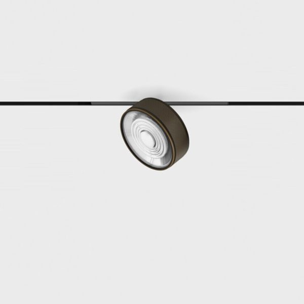 Lampa szynowa magnetyczna LTX 14.7526.7.940.DALI.BK + SOL M RING GRAIN BRONZE Micro_line Sol Mini