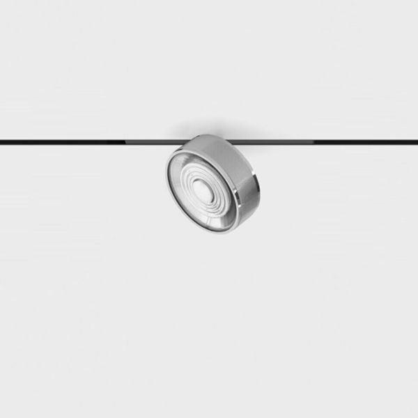 Lampa szynowa magnetyczna LTX 14.7526.7.940.BK + SOL M RING GRAIN CHROME Micro_line Sol Mini