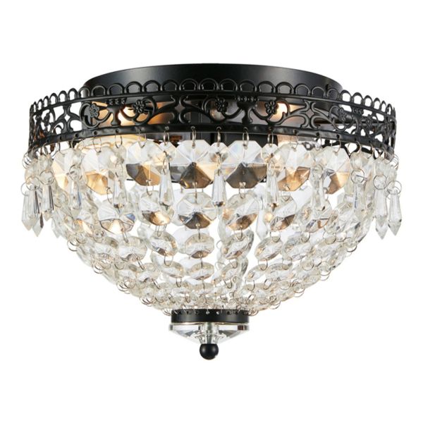 Стельовий світильник Markslojd 108424 Joline Ceiling 2L Black/MC IP21