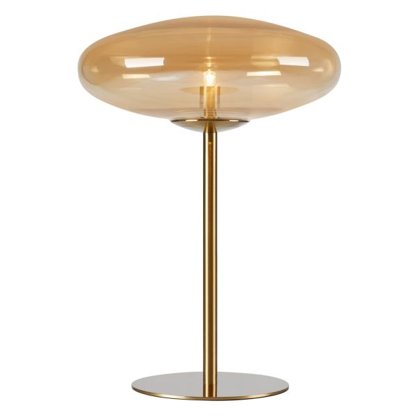 Lampa stołowa Markslojd 108443 Locus Table 1l Amber/brass