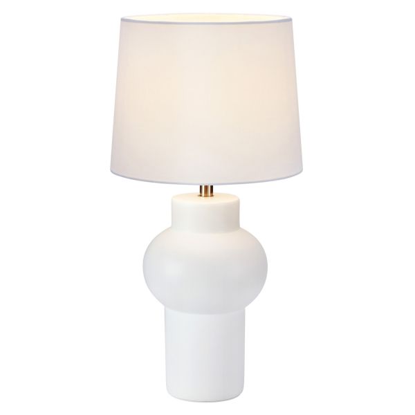 Lampa stołowa Markslojd 108450 Shape Table 1l White/white