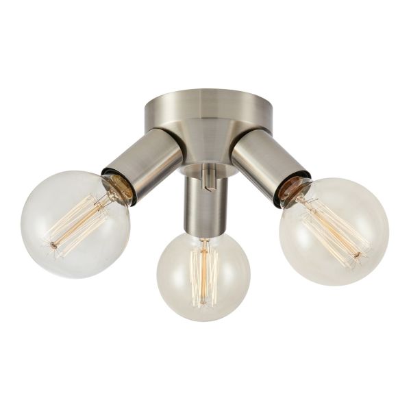 Żyrandol Markslojd 108551 Mazzo Ceiling 3l Satin Nickel