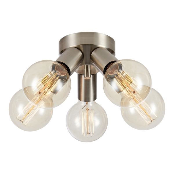 Żyrandol Markslojd 108554 Mazzo Ceiling 5l Satin Nickel