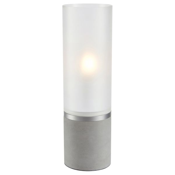 Lampa stołowa Markslojd 108593 Molo Table 1l 40cm Grey/frosted