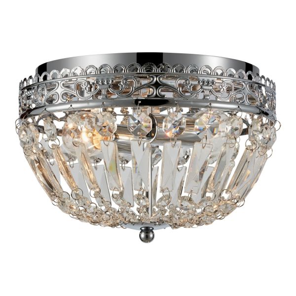 Żyrandol Markslojd 108599 Etienne Ceiling 2l Ip21 Chrome/mc