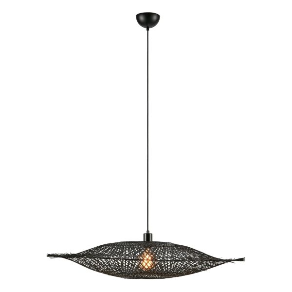 Lampa wisząca Markslojd 108672 Kumo Pendant 1l 92cm Matt Black