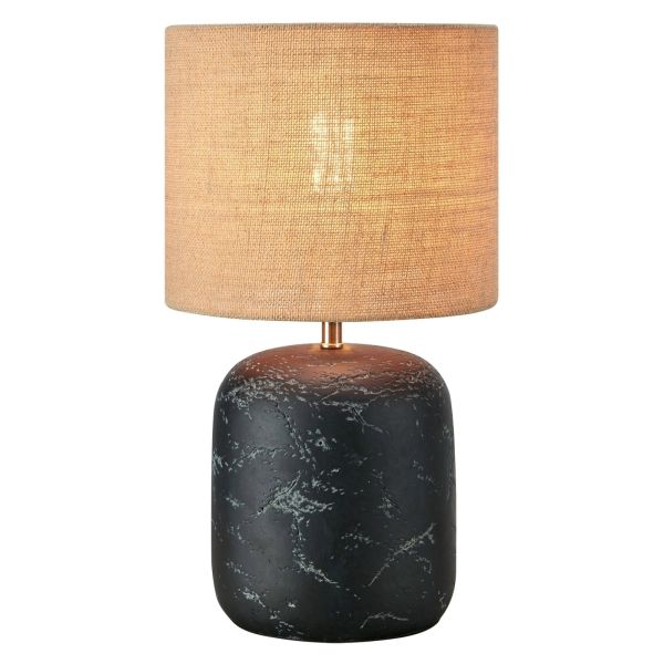 Lampa stołowa Markslojd 108684 Montagna Table 1l 45cm Black/natural