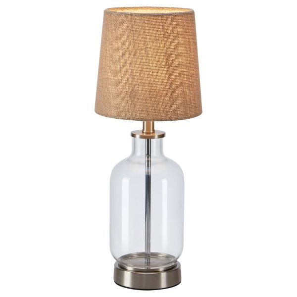 Lampa stołowa Markslojd 108693 Costero Table 1l 43cm Transparent/natural