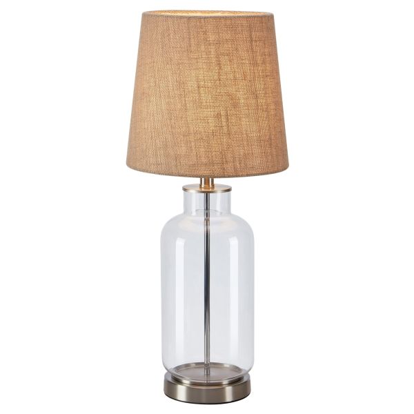 Lampa stołowa Markslojd 108694 Costero Table 1l 61,5cm Transparent/natural