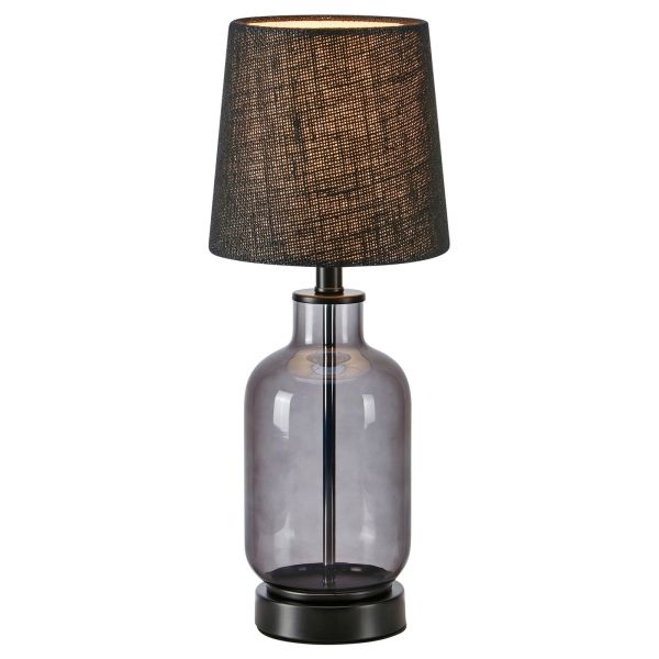 Lampa stołowa Markslojd 108695 Costero Table 1l 43cm Smoke/black