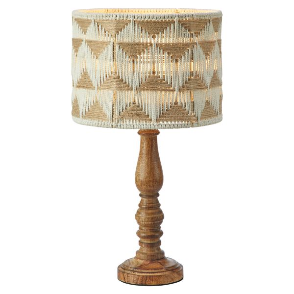 Lampa stołowa Markslojd 108826 ANO Table 1L 45cm Beige/Nougat/Brown