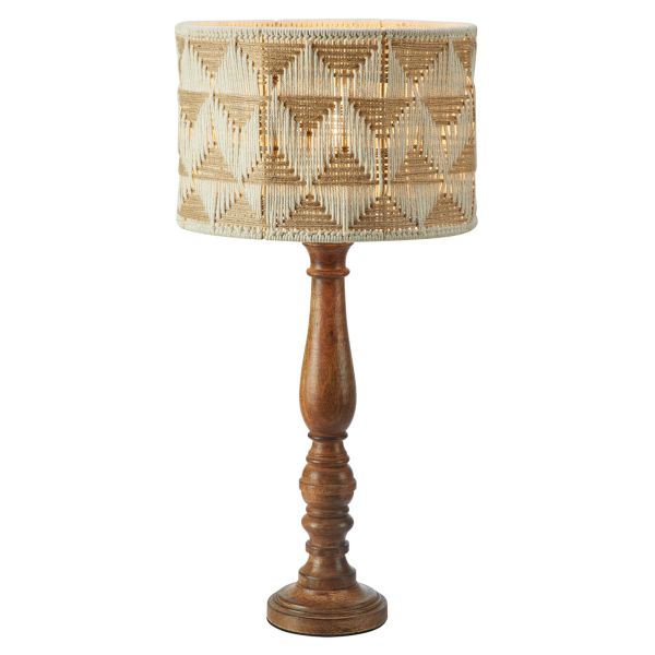 Lampa stołowa Markslojd 108827 ANO Table 1L 62,5cm Beige/Nougat/Brown