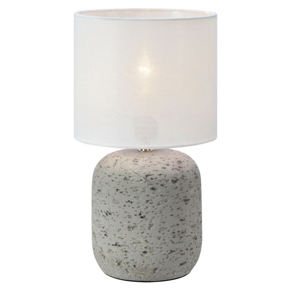 Настільна лампа Markslojd 108861 MONTAGNA Table 1L 32cm Grey/Offwhite