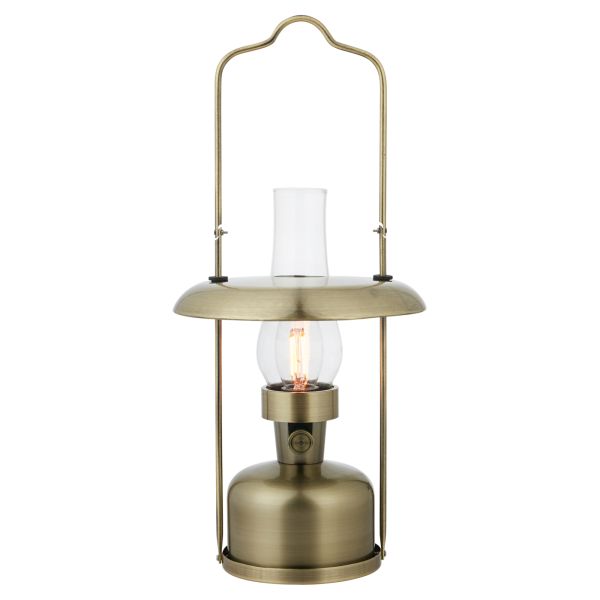 Lampa stołowa Markslojd 108894 FANOS Rechargeable Table Antique Brass B/O