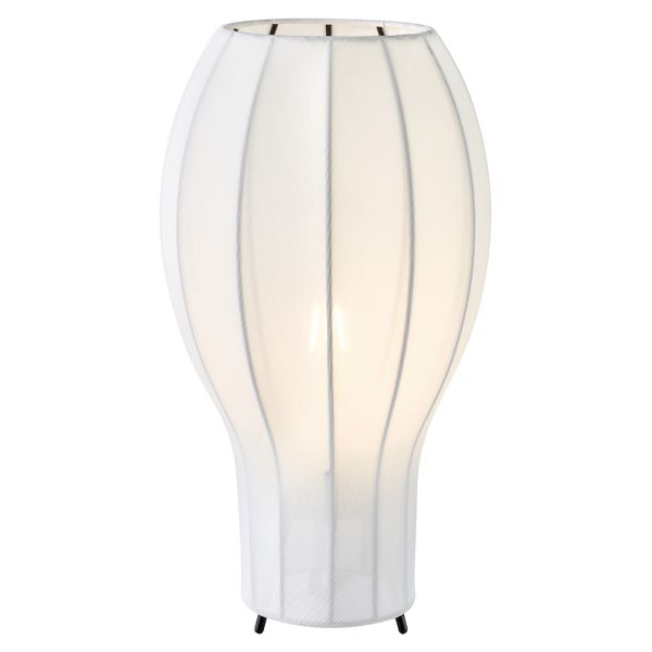 Lampa stołowa Markslojd 108959 GLOBO Table 1L White/Black