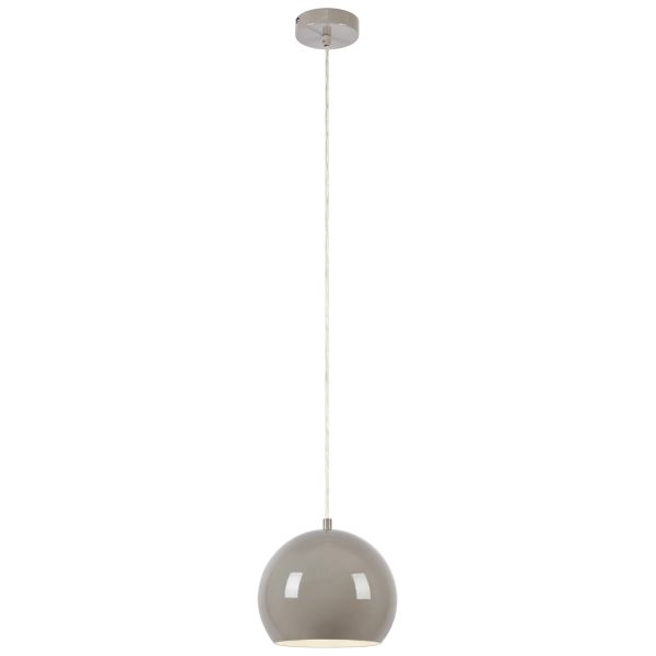 Lampa wisząca Markslojd 108989 POP Pendant 1L 20cm Grey