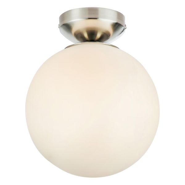 Żyrandol Markslojd 109024 STINTINO Ceiling 1L White/Satin Nickel IP44