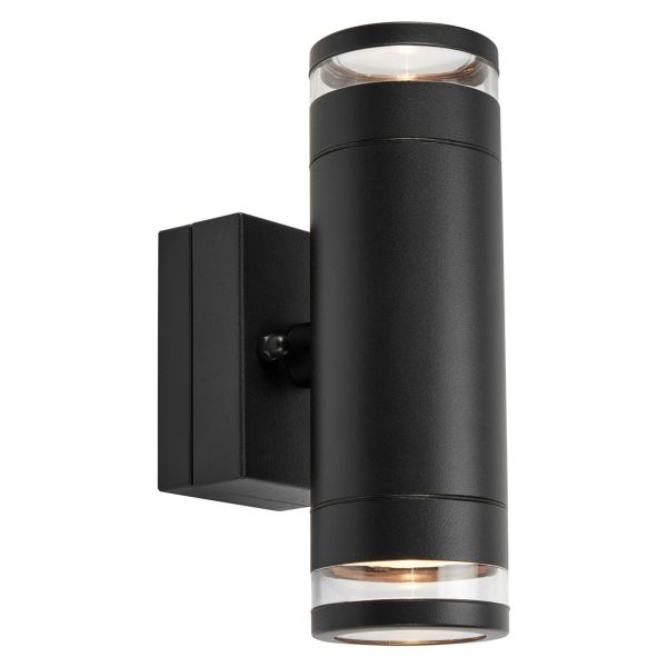 Lampa ścienna Markslojd 109104 LUNO Wall 2L Black