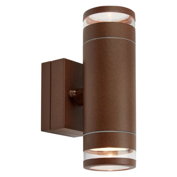 Lampa ścienna Markslojd 109105 LUNO Wall 2L Brown
