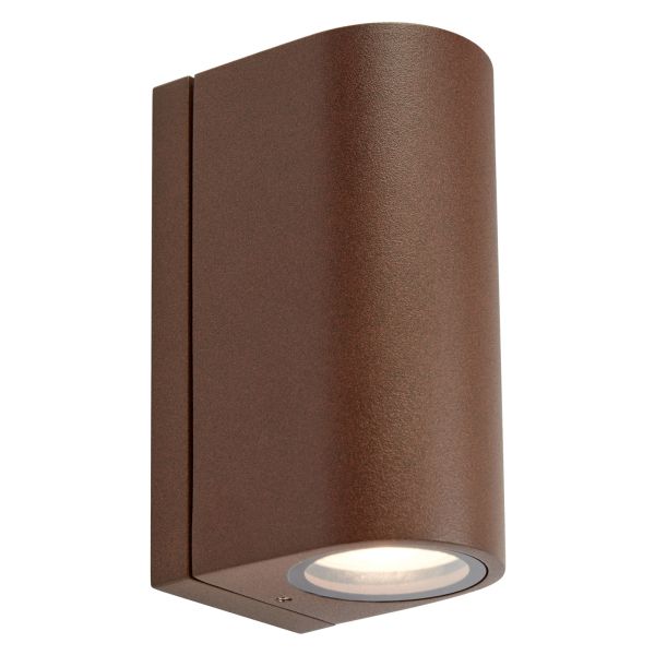 Lampa ścienna Markslojd 109111 ALOR Wall 2L Brown