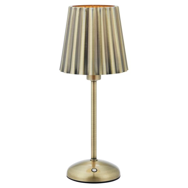 Настільна лампа Markslojd 109127 CELIA Rechargeable Table Antique Brass B/O