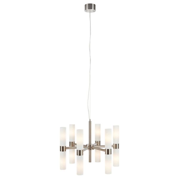Żyrandol Markslojd 109154 ELARA Pendant 12L Steel/White