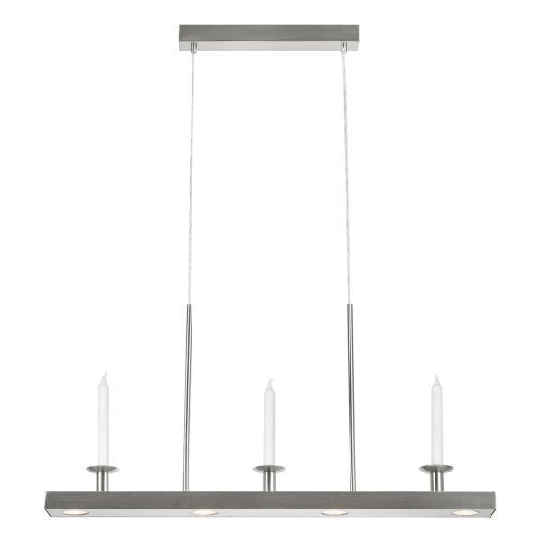 Підвісний світильник Markslojd 109159 DINING Pendant 4L Satin Nickel
