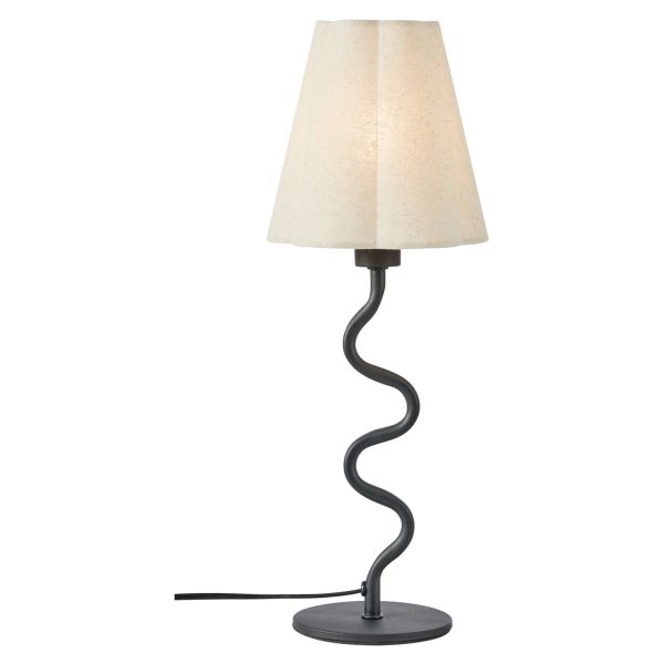 Lampa stołowa Markslojd 109171 VEYA Table 1L Black/Beige