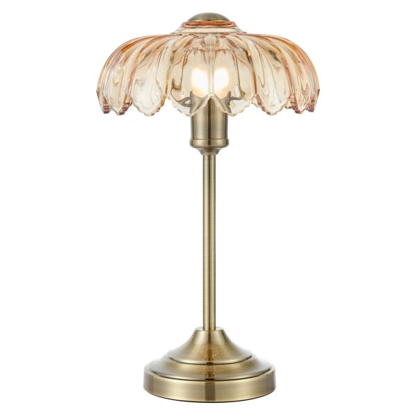 Настільна лампа Markslojd 109180 KURAGE Table 1L Antique Brass/Amber