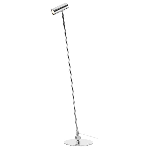 Lampa podłogowa Markslojd 109186 ARLO Floor 1L Chrome