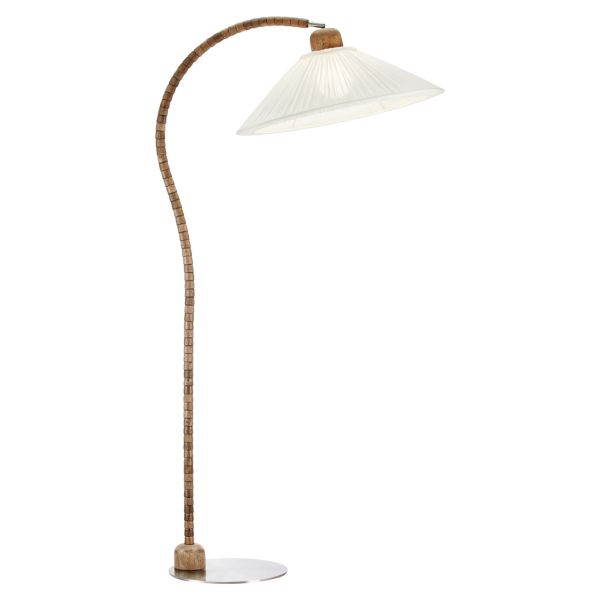 Lampa podłogowa Markslojd 109190 ESSET Floor 1L Brown/White