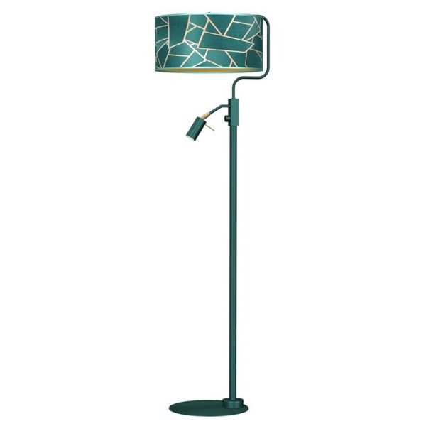 Lampa podłogowa Milagro MLP7582 Ziggy Green