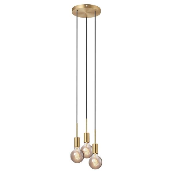 Lampa wisząca Nordlux 2112063035 Paco 3- Pendant Brass